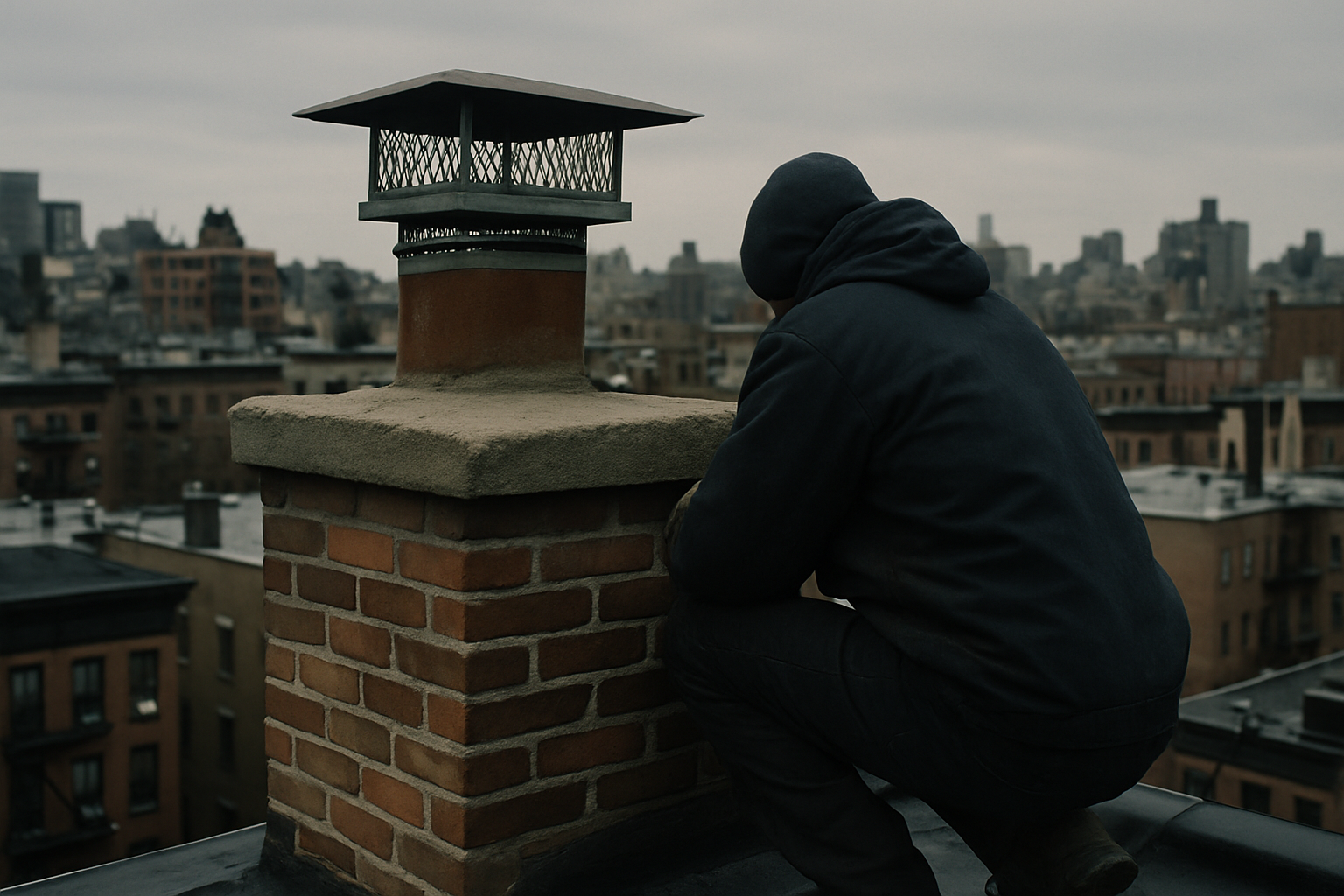Establishes the NYC rooftop chimney inspection context described in the hero copy, grounding the page in the city's spec